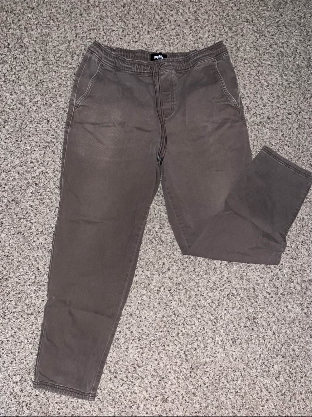 RSQ Brown Men's Jogger Sweatpants